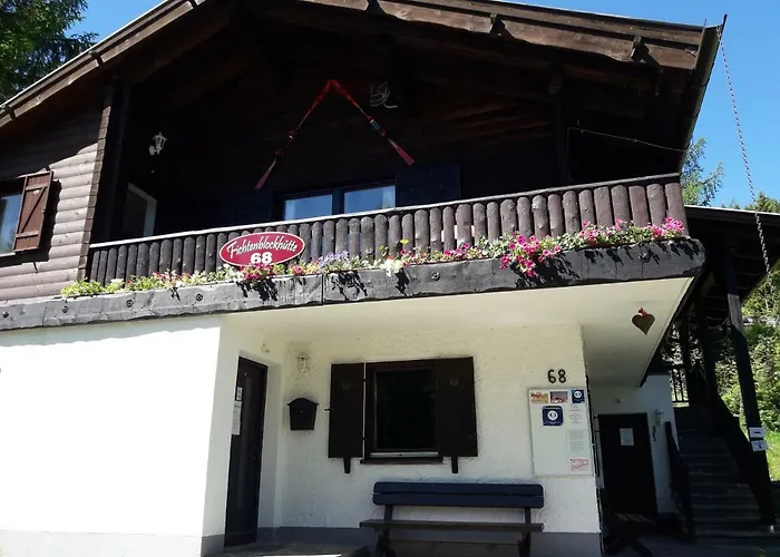 Fichtenblockhütte